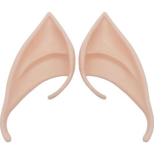 Halloween Angel Elf Ears Latex Ears Dress Up For Fairy Cosplay Costume Accessories Halloween Decoration Props Adult Kids Toys