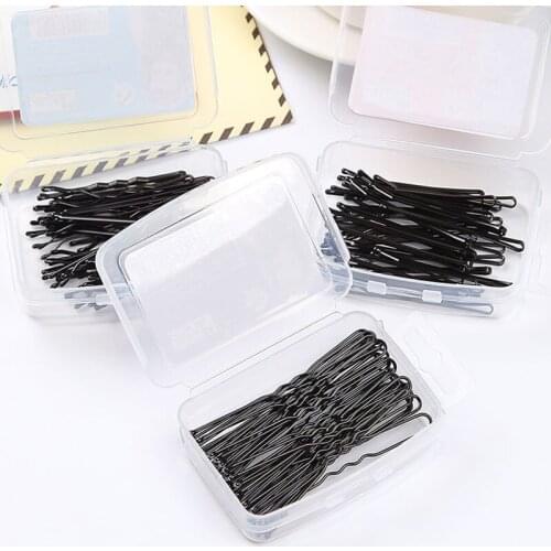 30/40Pcs Hair Clip Hairpins Ladies Girls Hairpin Curly Wavy Grips Hairstyle Hairpins Women Bobby Pins Styling Hair Accessories