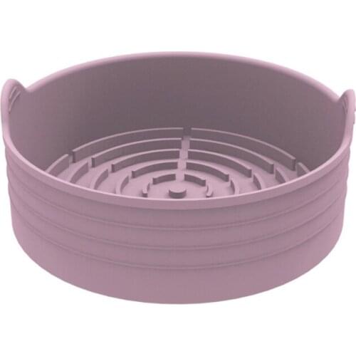Air Fryer Silicone Pot Bread Fried Chicken Pizza Basket Oven Heating Baking Tray Kitchen Accessories