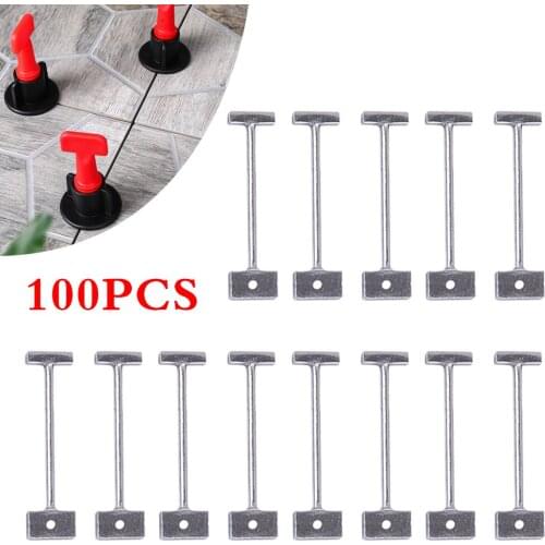 100Pcs 1.5mm Replacement Steel Needles Flooring Wall Tile Leveling System Leveler Replaceable Pin Tiling Construction Tools