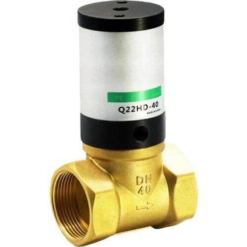 DN15/20/25 Brass Fluid&Gas Pneumatic Control Valve 2~7kgf/cm2