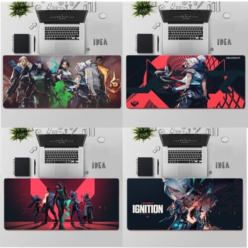 Gaming Mouse Pad Large Mouse Pad PC Gamer Computer Mouse Mat Big Mousepad Keyboard Desk Mat XXL Laptop Carpet VALORANT Mause Pad