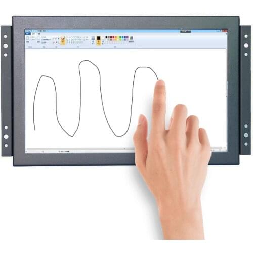Metal Case 16:10 Ratio 10.1" IPS LCD Touch Screen Monitor With 1280*800 High Resolution With HDMI/BNC/VGA/AV/USB Interface