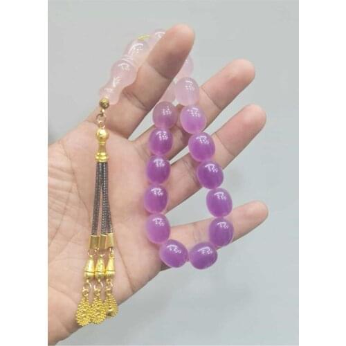 Islamic Tasbih Muslim Rosary Beads 33 Prayer Rosary For Men Bracelet For Men Accessory amber oltu amber stone Handmade Turkey