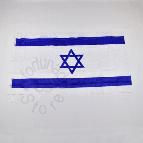 Israel Israeli 90*150cm flag Banner blue 3x5 Foot Hanging National flag for meet,Parade,party.Hanging,decoration