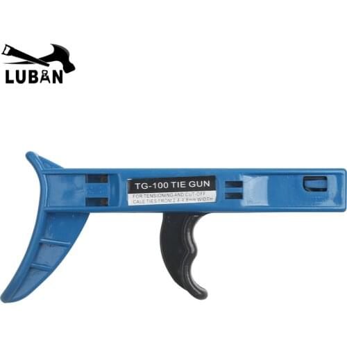 Cable Tie Gun TG-100 Fastening and Cutting Tool Automatic Tensioning For Nylon Cable Tie Special Pliers Hand Tools