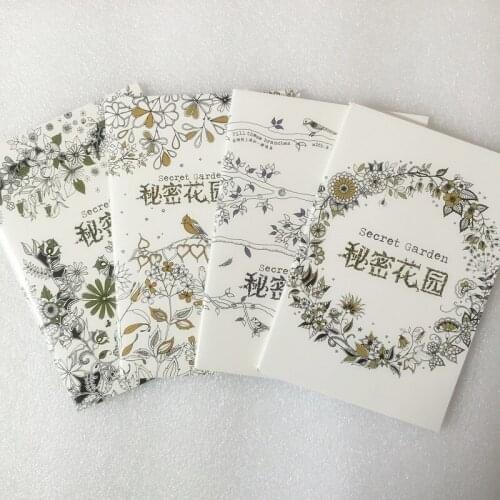 New 1Pcs Secret Garden Coloring Book Drawing Painting Books For Adult Kids