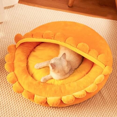 Washable Cat Bed House Kennel Nest Pet Bed Puppy Bed Dog Bed Dog House for Large Dogs Cat House Dog Pet Tent Camas Para Perros