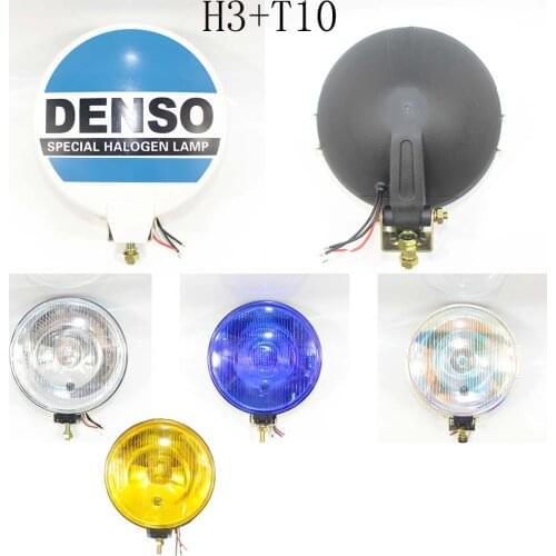 New Hot Clear Lens 6" H3 Off Road Work Round Lamp Light