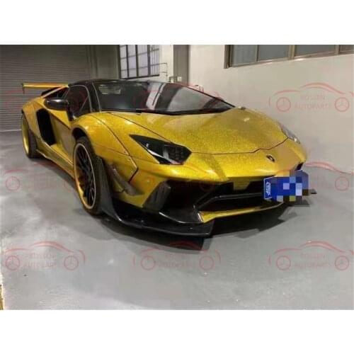 It is suitable for Lamborghini LP700 LP720 LP750 second generation auto parts with large front bar side wheel eyebrow body kit