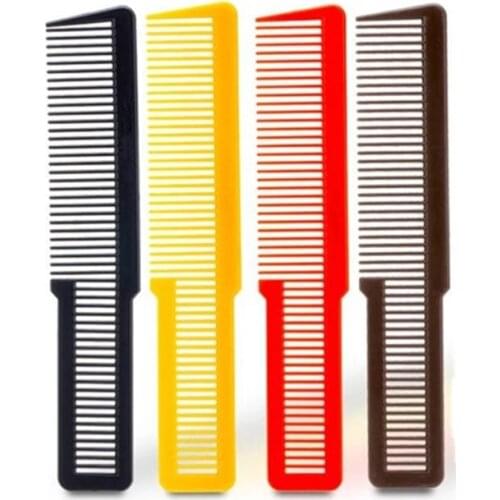 Professional Salon Men Clipper Hair Cut Comb Carbon Barber Hair Comb For Hair Trimming Hairdresser Comb