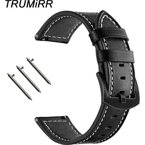 Quick Release Genuine Leather Watchband 20mm 22mm for Tissot Hamilton Luminox Oris Mido Replacement Watch Band Strap Wrist Belt