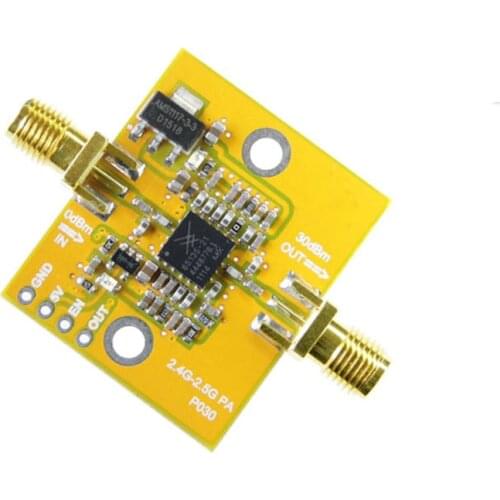 SKY65135 RF Signal Amplifier Booster Module 2400MHz-2525MHz 2.4GHz 1W High Frequency Unidirectional RF Module