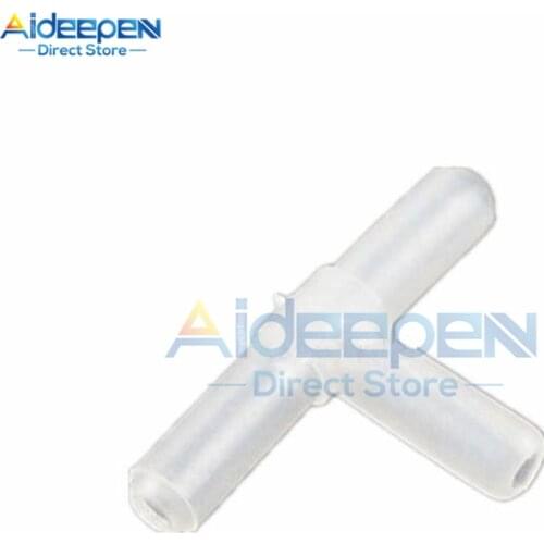 10Pcs/lot 4mm 3 Ways Aquarium Fish Tank Air Pump Connector T Shaped Connector Control Valve Air Pipe Tube Accessories