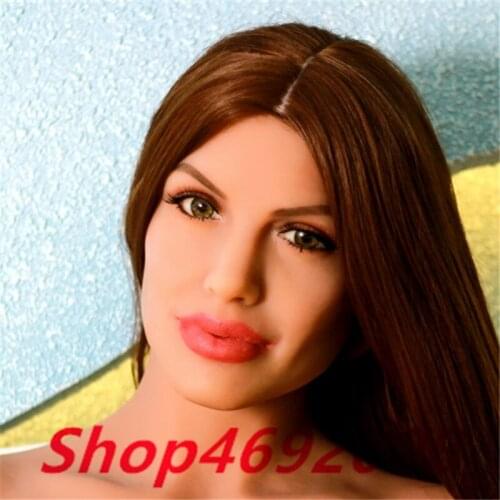 Top G1 Sex Doll Head of Love doll Oral sex Lifelike woman realistic TPE mouth with skeletont Display sex toys Masturbator