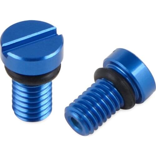 M4x0.8 Front Fork Air Valve Cap Screw For Yamaha YZ125 YZ250 YZ250F YZ125X YZ250X WR250F WR450F YZ 250FX 450FX 65 80 85 WR 400