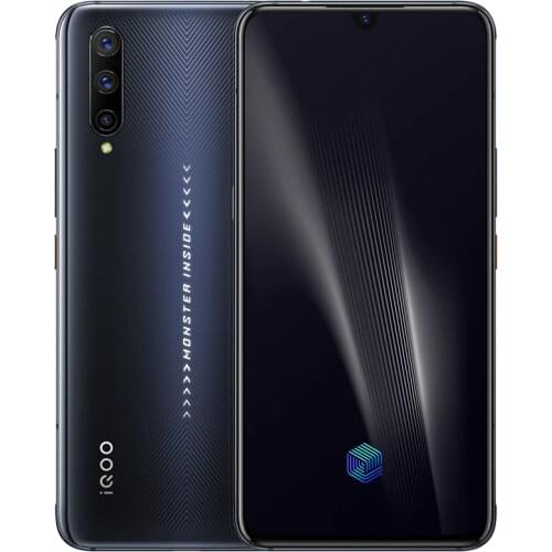 Stock newmodel Original Vivo IQOO Pro 4G Mobile Phone 12G RAM 128G ROM Snapdragon 855 Plus 6.41" AMOLD 48.0MP 44W Super Charge