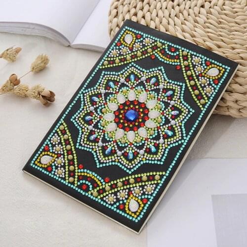 High Quality Diamond Painting Notebooks Classmate Frinedship Gift Christmas Gift Diary Note Books A5 Special Shaped Diamonds
