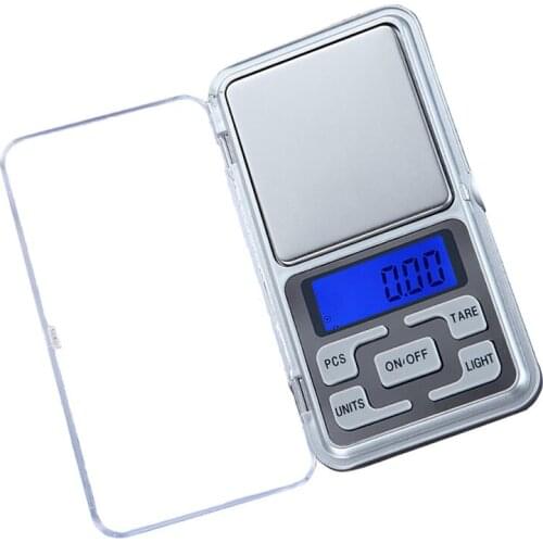 200g/500g X 0.01g /0.1g Jewelry Pocket Scales High Precision For Gold Diamond Jewelry Weight Balance Electronic Scales