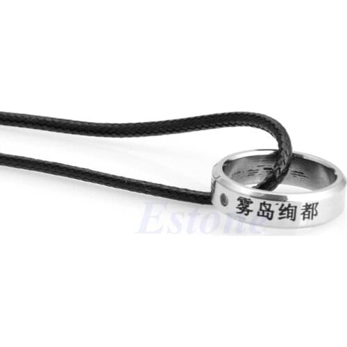 83XC Fashion Cosplay Anime Tokyo Ghoul Ken Kaneki Titanium Steel Ring Finger Rings