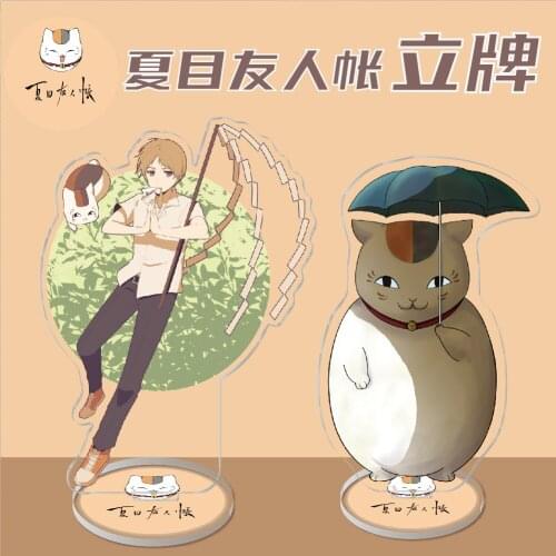 Anime Natsume Yuujin-chou Acrylic Stand Figure Natsume Takashi Reiko Creativity Desktop Standing Plate Model Toy Gifts