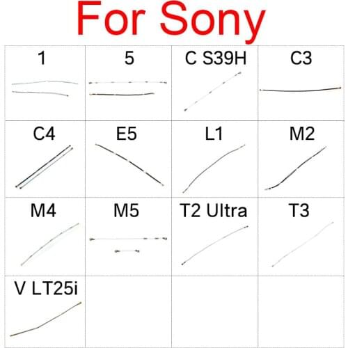 Wifi Wire Antenna Signal Flex Cable For Sony Xperia 1 5 C S39H C3 C4 E5 L1 M2 M4 M5 T2 Ultra T3 V LT25i Repair Replacement