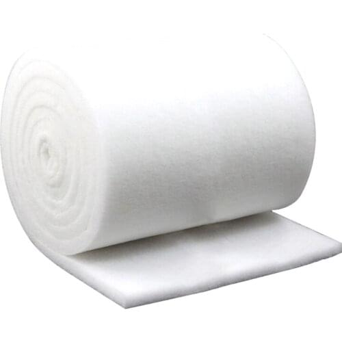 40x100x2cm White Aquarium Filter Media Pad Biochemical Cotton Foam Thicken Sponge Roll Fish Tank Water Cleaning Supplies