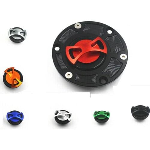 CNC Aluminum Fuel Tank Cap Gas Oil Tank Cover Petrol Cover For Aprilia RS125/RS250 All Years RSV1000 Mille 1998 - 2000