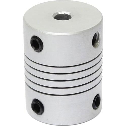 Alloy Flexible Shaft Coupling Coupler Connector 5x5x25mm for Reprap Prusa 3D Printer