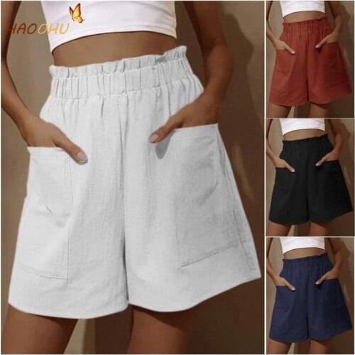 HAOOHU Women's High Waist Shorts