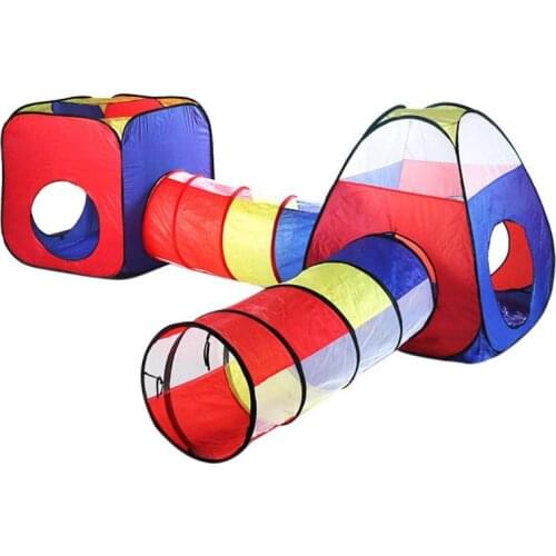 Baby Game House Tent for kids FoldableToy Children plastic House Game Play Inflatable Tent Yard Ball Pool Chilrens Crawl Tunnel