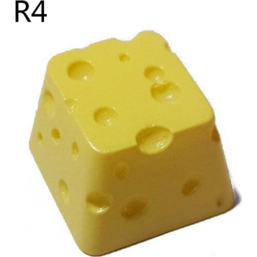 Cheese Cake KeyCaps Customized OEM R4 Profile Resin Keycap for cherry Mx Switch