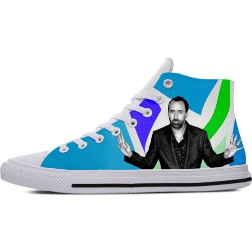 2019 hot fashion 3D Nicolas Cage High Sneakers for men/women high quality 3D printing handiness casual shoes