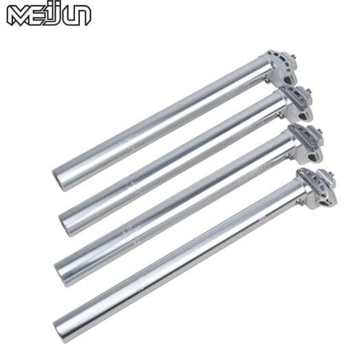 Mountain road bike seat tube 27.2 30.4 30.8 31.6X350mm silver bike saddle seat post seat tube