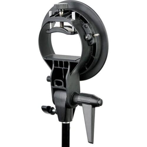 PRO Godox S-Type Bracket Bowens S Mount Holder for Speedlite Flash Snoot Softbox Beauty Dish Honeycomb