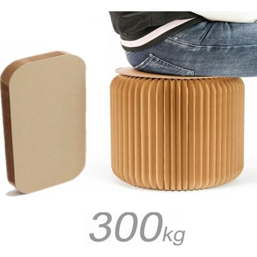 32x28cm Folding Portable Stool Ottoman Footstool Pouf Space Saving Wedding Party Show Organ Bench Sofa Side Coffee End Table