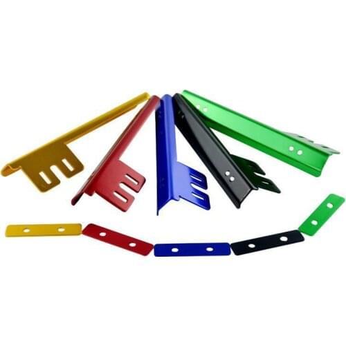 Car Universal License Plate Relocator Front Bumper License Plate Mount Bracket Relocator Bar Automobile License plate frame