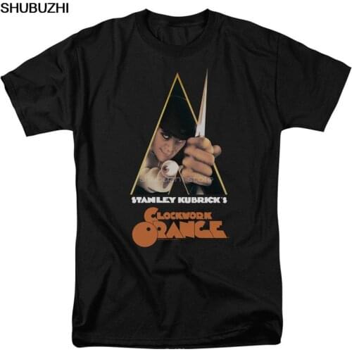 A Clockwork Orange Poster Licensed Adult T Shirt Cartoon t shirt men Unisex New Fashion tshirt free shipping funny tops sbz6099