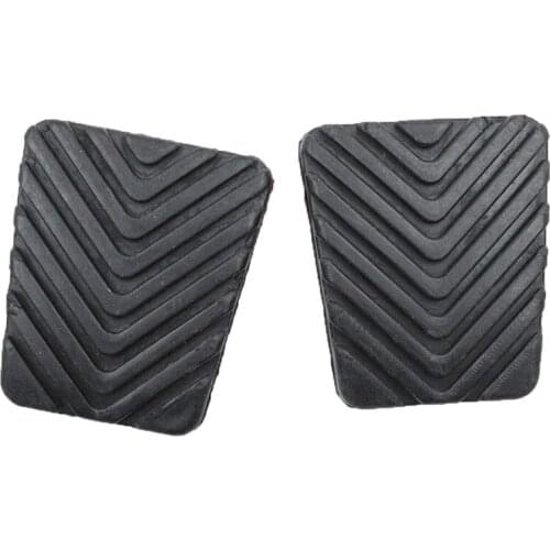 2PCS Black Rubber Brake Clutch Pedal Pad for Hyundai Elantra Sonata Tucson 32825-36000