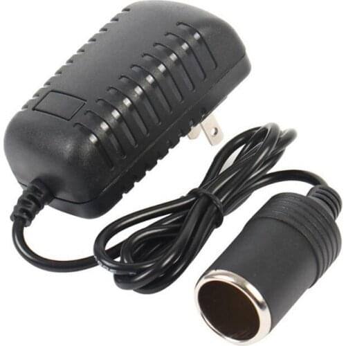 G99F Converter Car Cigarette Lighter Socket Power Adapter AC 100V-240V to DC 12V 2A Transformer Plug for Auto Powered Devices