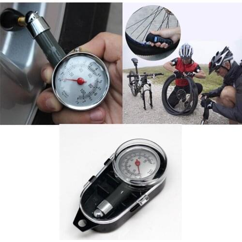 Car Tire Pressure Gauge Motorcycle Truck Bike Tires Dial Indicator Auto Tires Monitor Automobile Measuring Accessories Tools