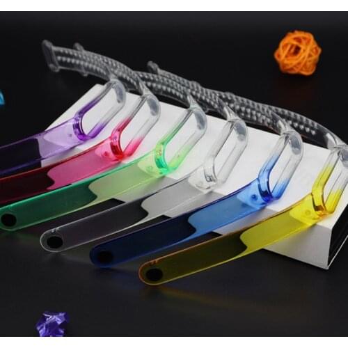 Bracelet For Xiaomi Mi Band 6 5 4 3 Strap Transparent Silicone Wrist Replacement TPU Straps for xiaomi Mi Band 6 5 4 3 Strap