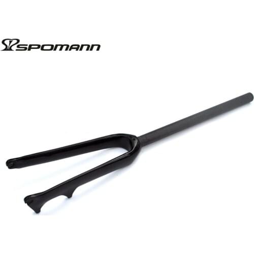 Full Carbon Fiber BMX Fork Unscaled Small Wheel Bicycle 14/16/ 20 Inch Kids' Bikes Disc Brakes Fork Paragraph Carbono Bike Parts