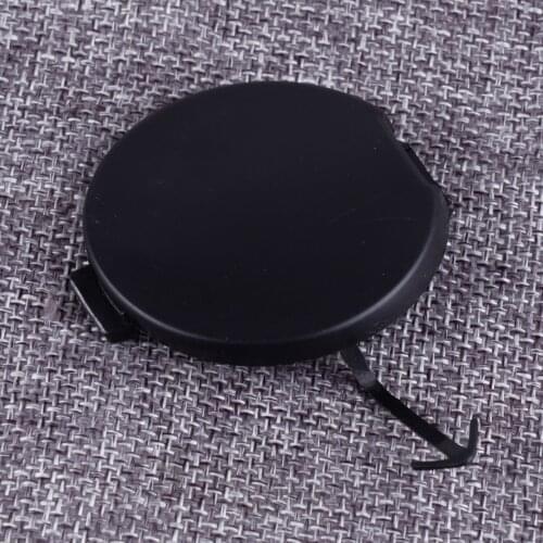 CITALL Car Black Front Bumper Tow Hook Eye Cover Cap Fit for MITSUBISHI Lancer 2008 2009 2010 2011 2012 2013 2014 2015 2016