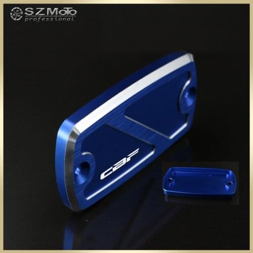 For HONDA CBF CBF600N/S 2004-2010 CBF1000 Motorcycle Accessories Front Brake Clutch Cylinder Fluid Reservoir Cover Cap With Logo