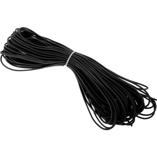 3mm Elastic Round Bungee Rope Shock Cord Tie Down Boats Trailers for Canoe Kayak Fishing Boat Rafting Surfing Accessories