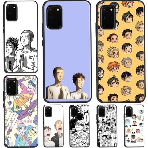 Haikyuu Karasuno Collage Case For Samsung Galaxy S21 Ultra S20 FE S9 S8 S10 Plus S10e Note 20 Note 10 Plus Cover