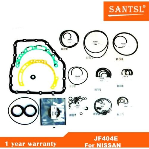 Automatic JF404E Auto Transmission Rebuild Kit Fits for Nissan Jatco T15802A Overhaul Seals Ring Set Replacement
