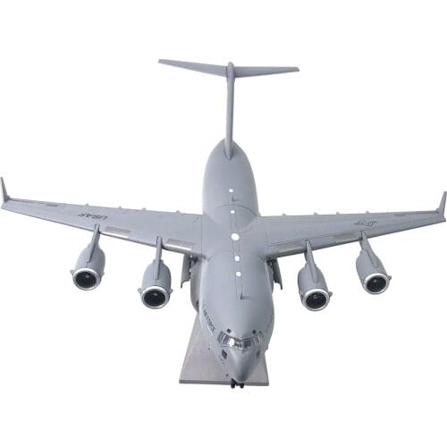 Metal 1:200 USA Air Force Aircraft C-17 Transport Airfreighter Diecast Plane Toy