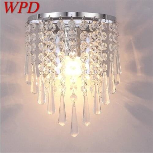 WPD Wall Lamps LED Modern Nordic Luxury Indoor Crystal Sconces Lighting For Home
